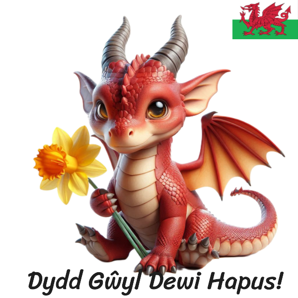Dydd Gwyl Dewi Hapus