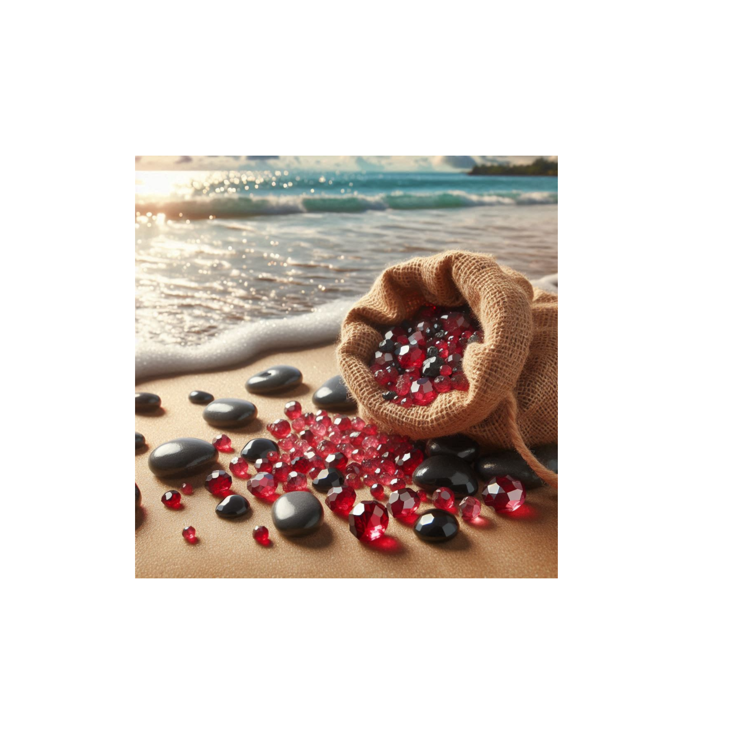 Ruby and Black Onyx