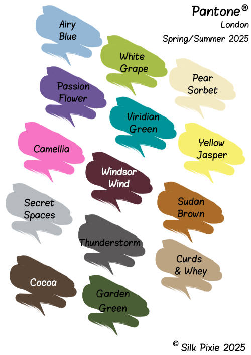 Pantone for London Spring/Summer 2024