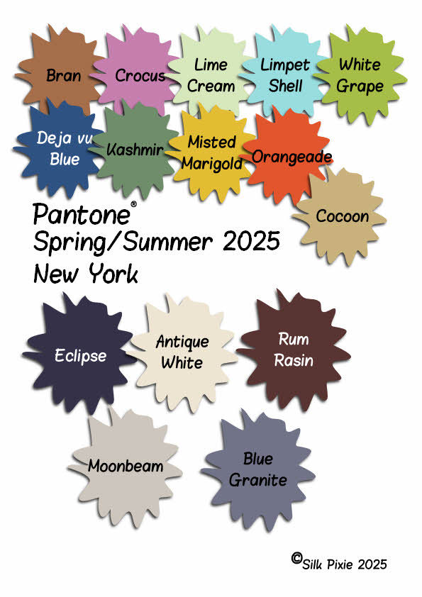 Pantone for London Spring/Summer 2024